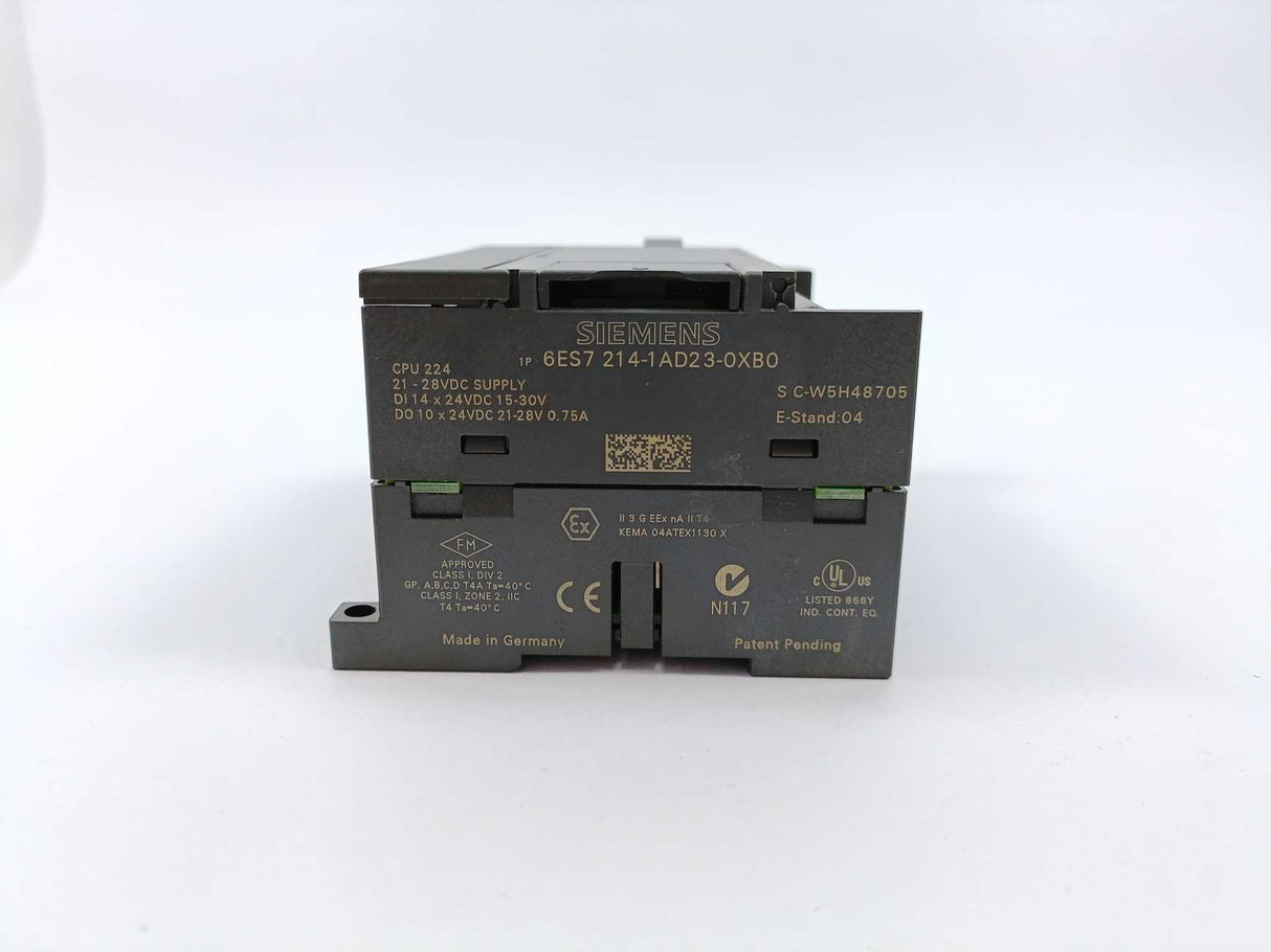 Siemens 6ES7 214-1AD23-0XB0 CPU 224 Compact unit E05
