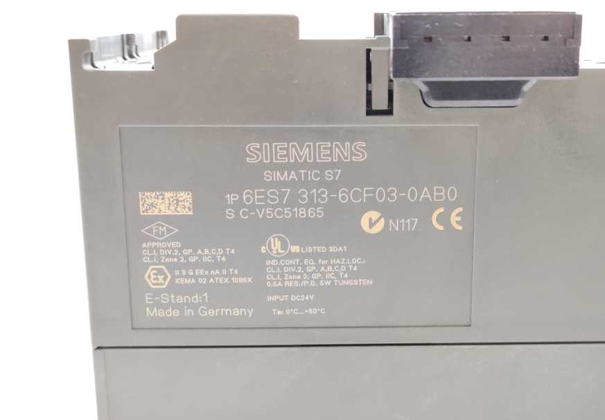 Siemens 6ES7313-6CF03-0AB0 Simatic S7