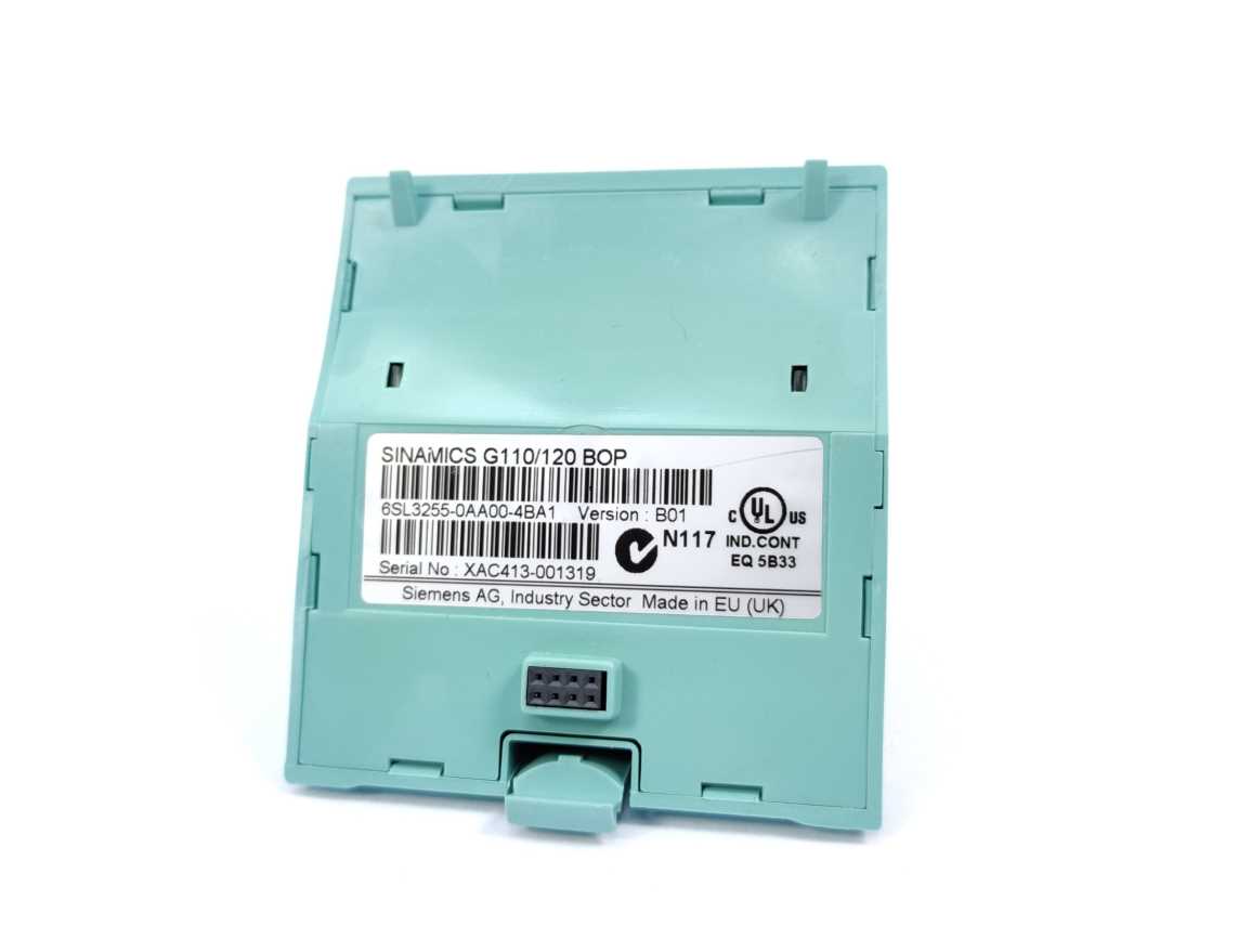 Siemens 6SL3255-0AA00-4BA1 Sinamics G110/120 BOP