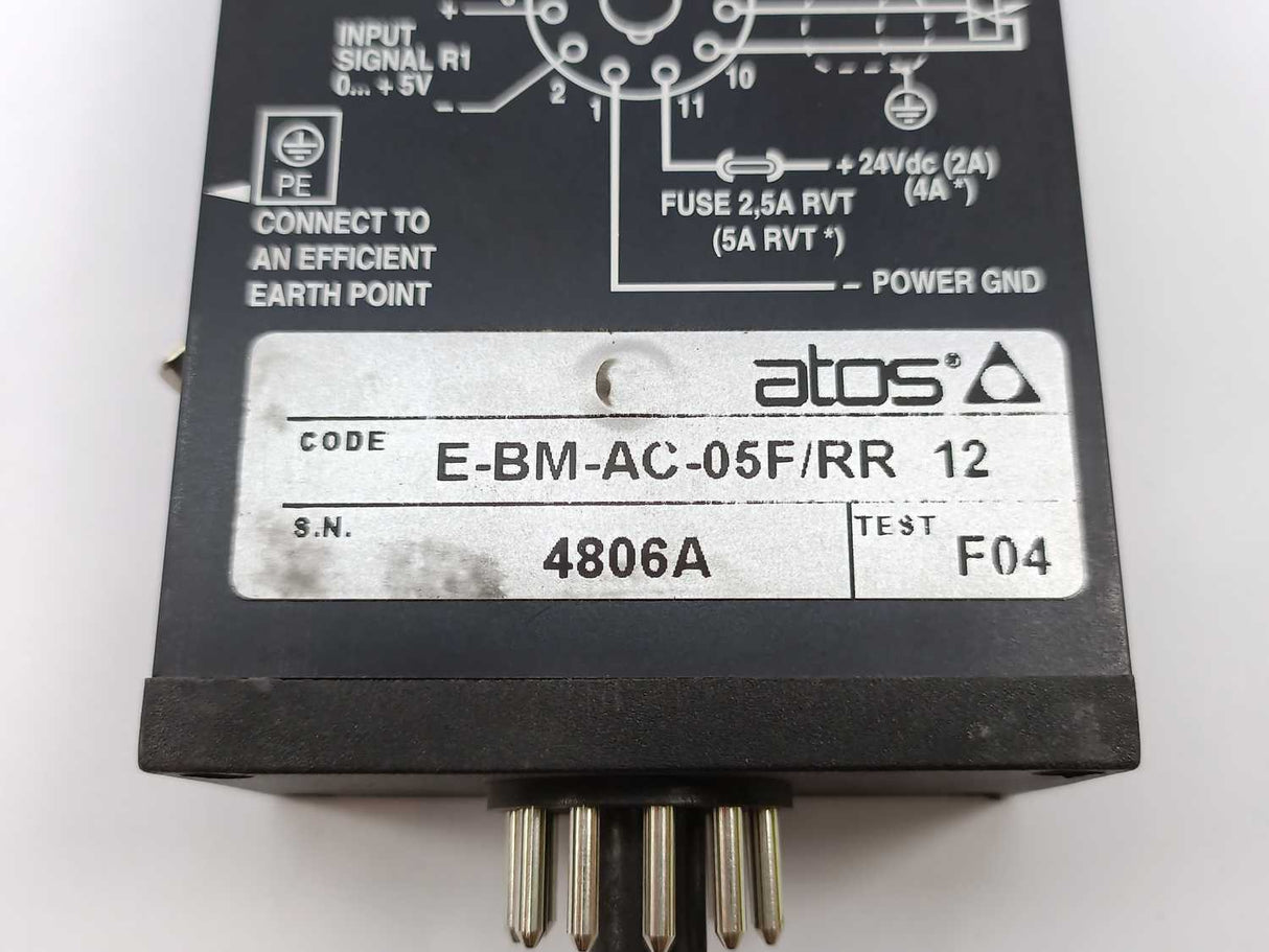 Atos E-BM-AC-05F/RR 12 Electronic Regulator