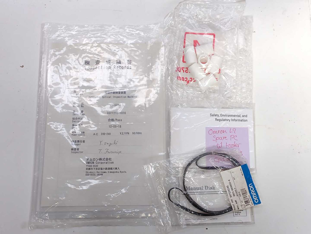 OMRON VT-S720 Solder Inspection-Equipment