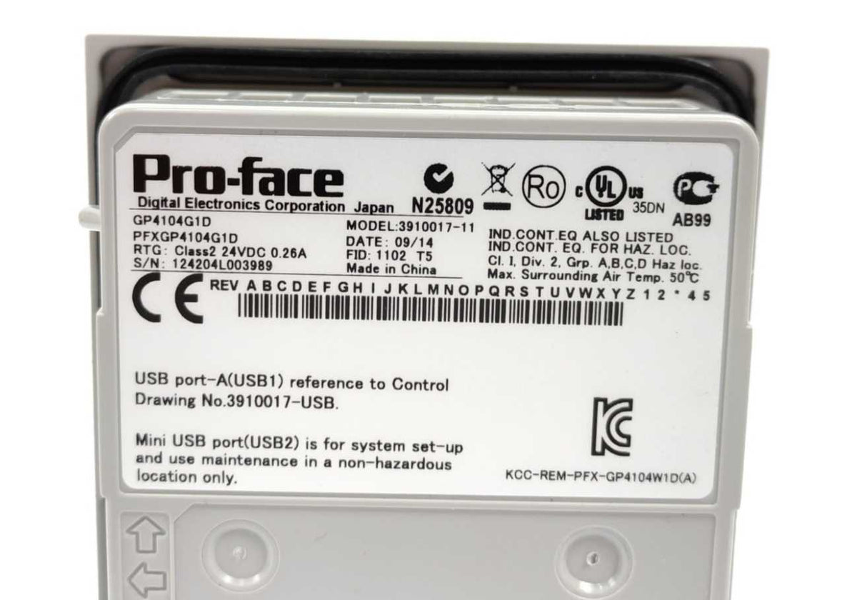 Pro-Face PFXGP4104G1D Pro-face GP4104G1D