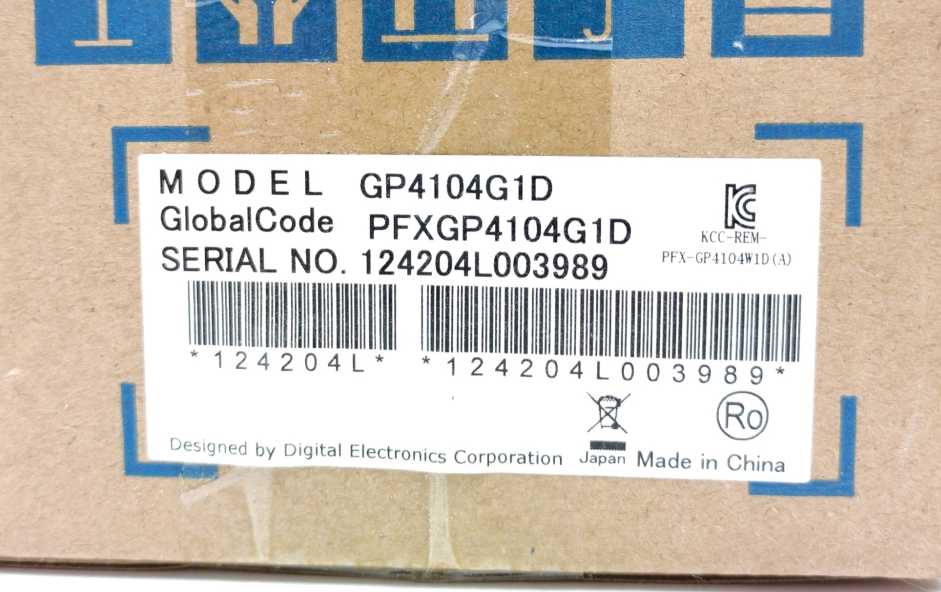 Pro-Face PFXGP4104G1D Pro-face GP4104G1D