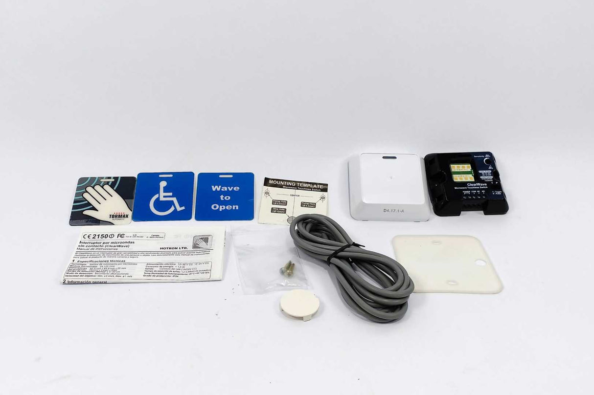 Hotron LTD. D4.17.1-A ClearWave Microwave Touchless Switch