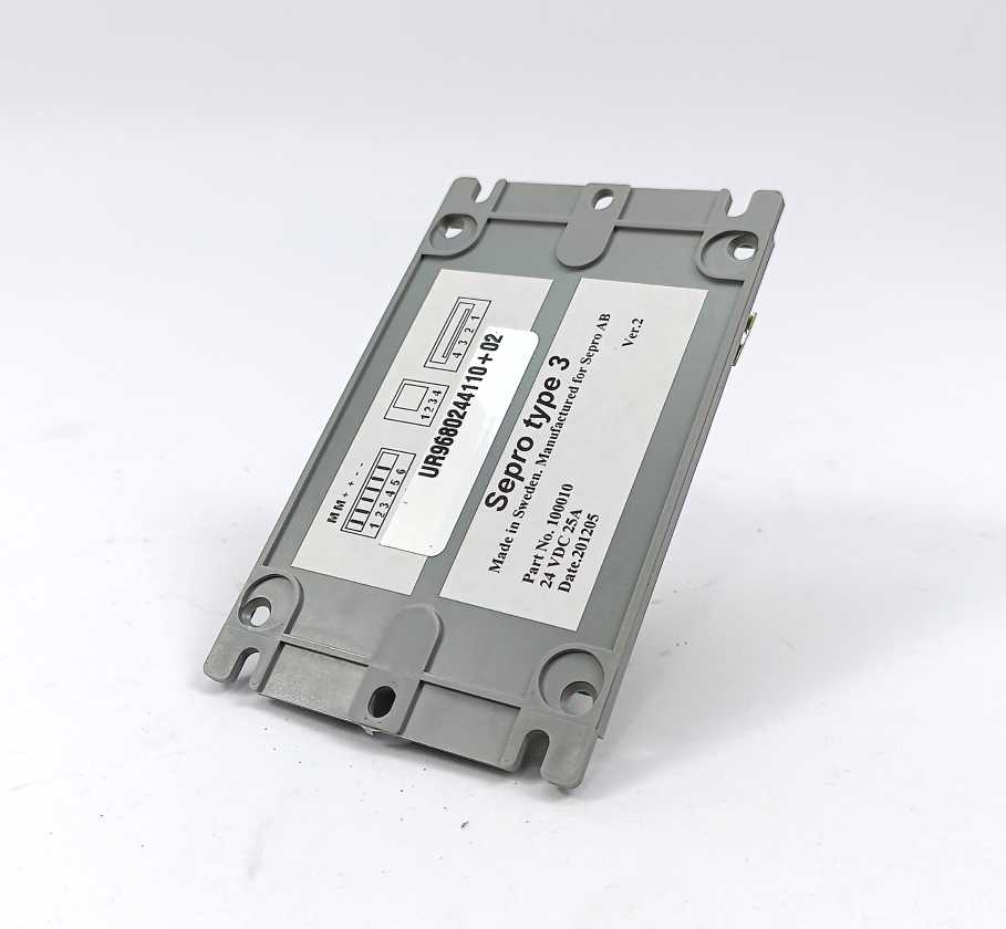 Sepro 100010 Ver. 2 Type 3 Control System