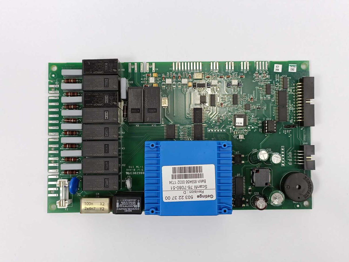 GETINGE 503 22 37 00 Rev.: D GETINGE Autoclave Spareparts