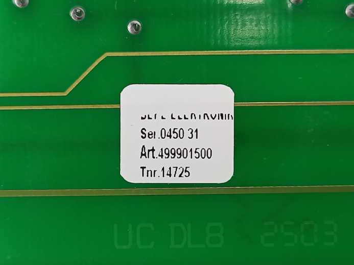 BEPE ELEKTRONIK 499901500 Display Card GETINGE Autoclave Spareparts