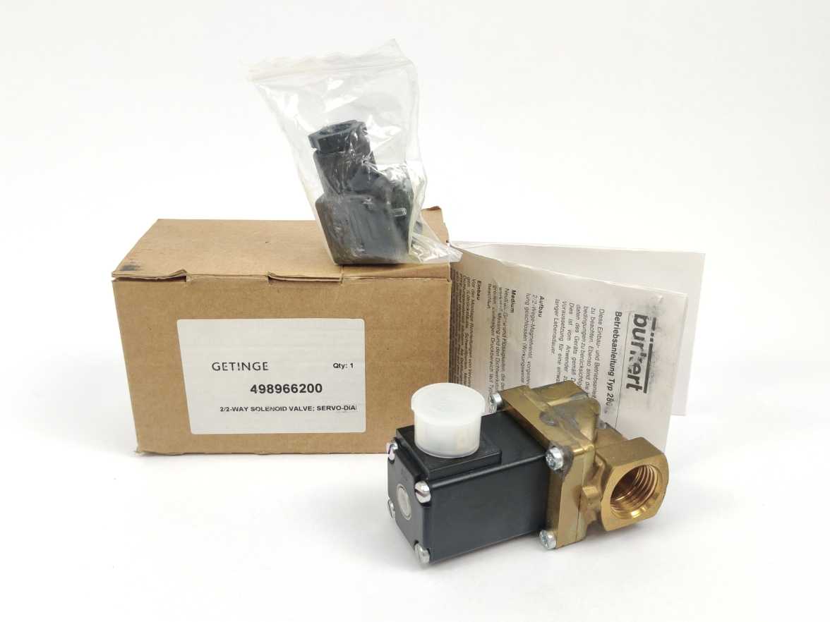 Burkert 00066054 Type 280 Solenoid Valve89