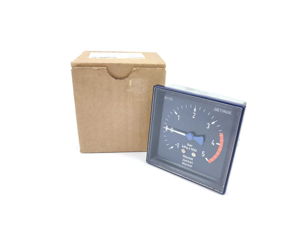 GETINGE 479394305 Pressure Gauge 214, -1 to 5 bar GETINGE Autoclave Spareparts