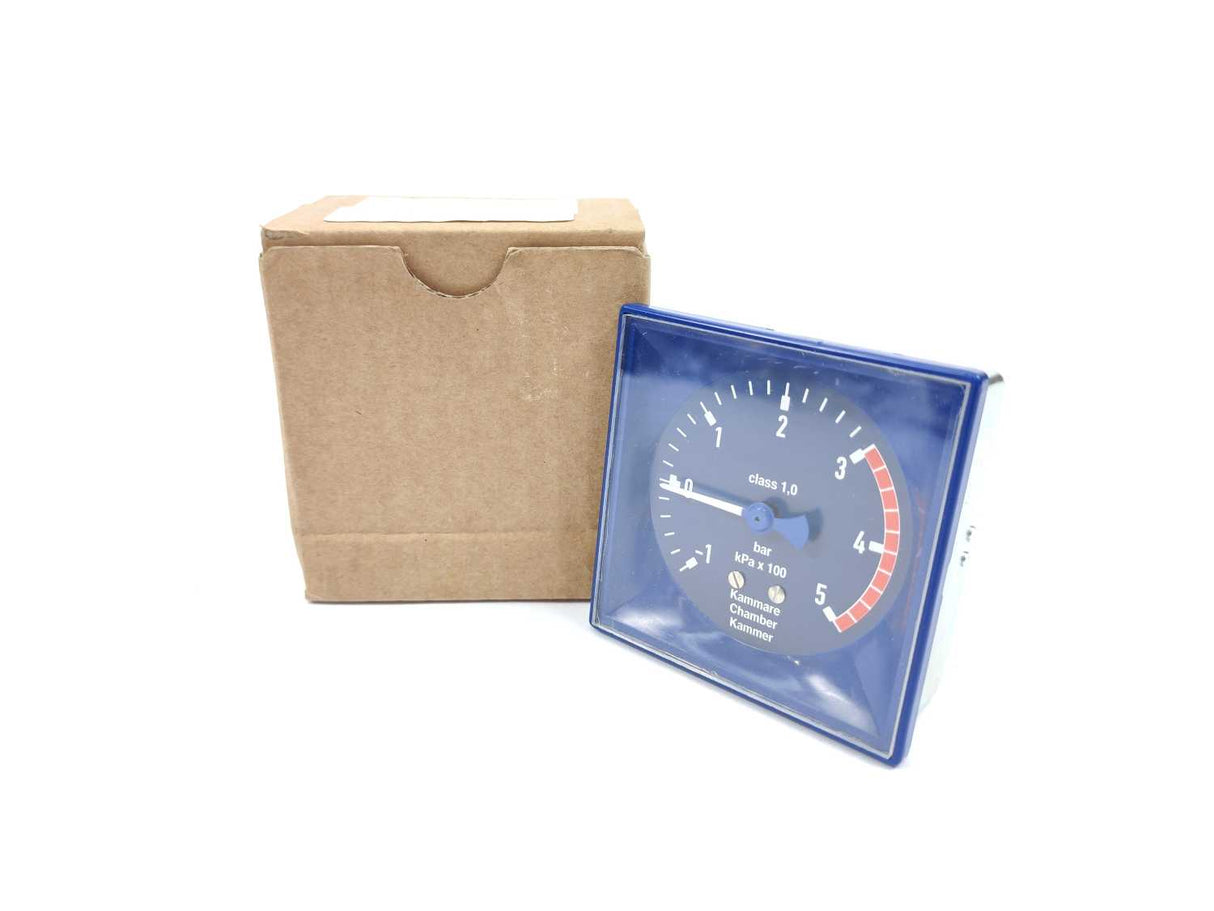 GETINGE 4578606 Pressure Gauge 214, -1 to 5 bar GETINGE Autoclave Spareparts