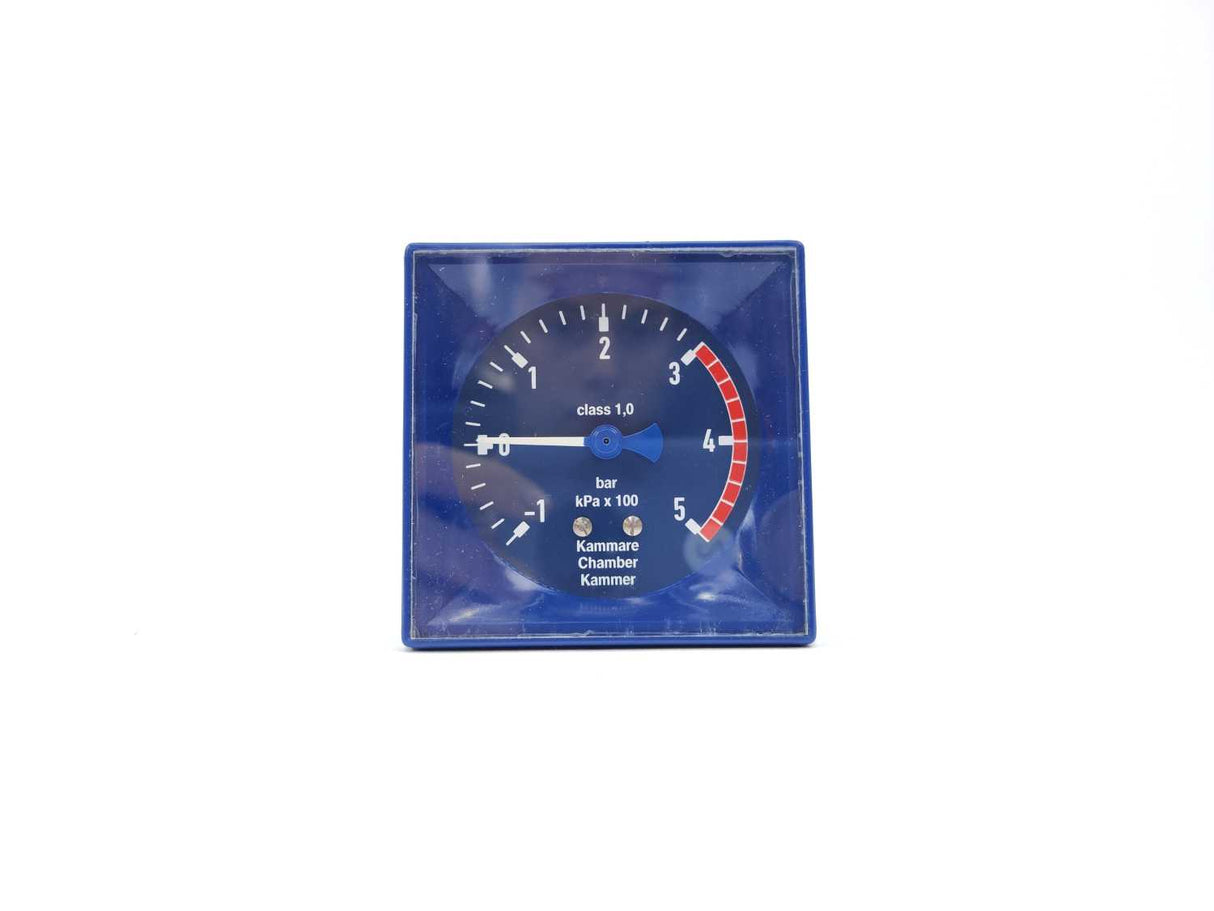 GETINGE 4578606 Pressure Gauge 214, -1 to 5 bar GETINGE Autoclave Spareparts
