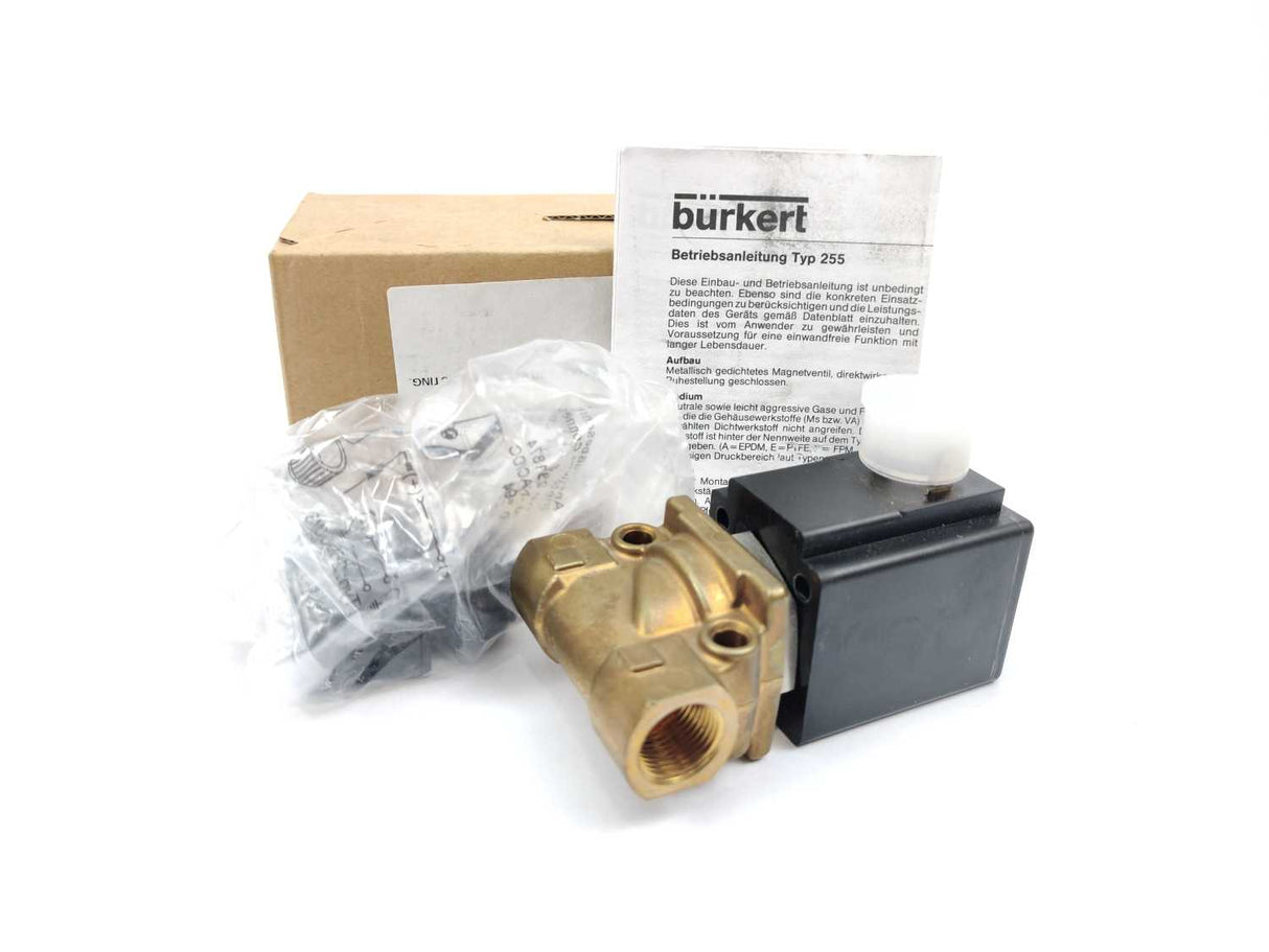Burkert 65813 Type 0255 Solenoid Valve 470755101 GETINGE Autoclave Spareparts