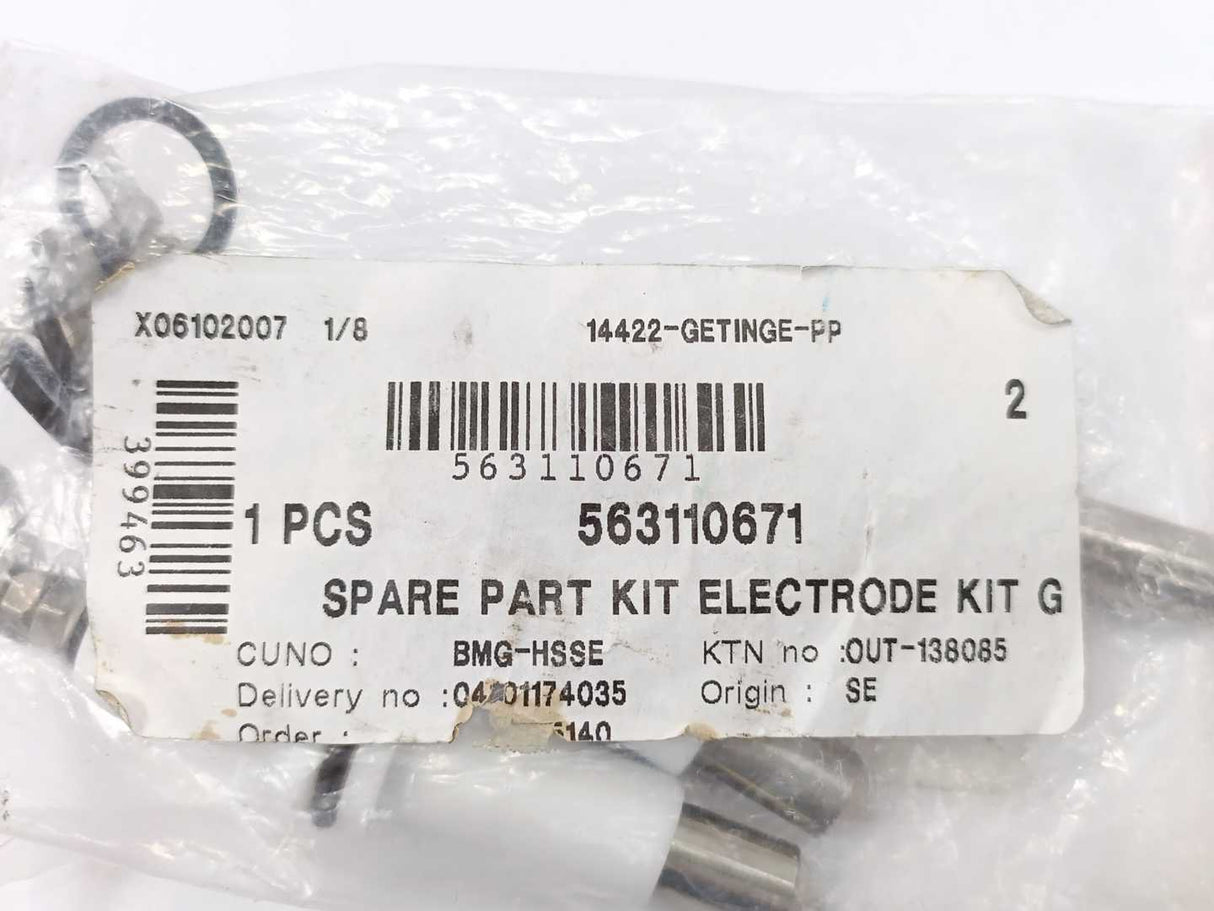 GETINGE 563110671 Electrode Kit GETINGE Autoclave Spareparts