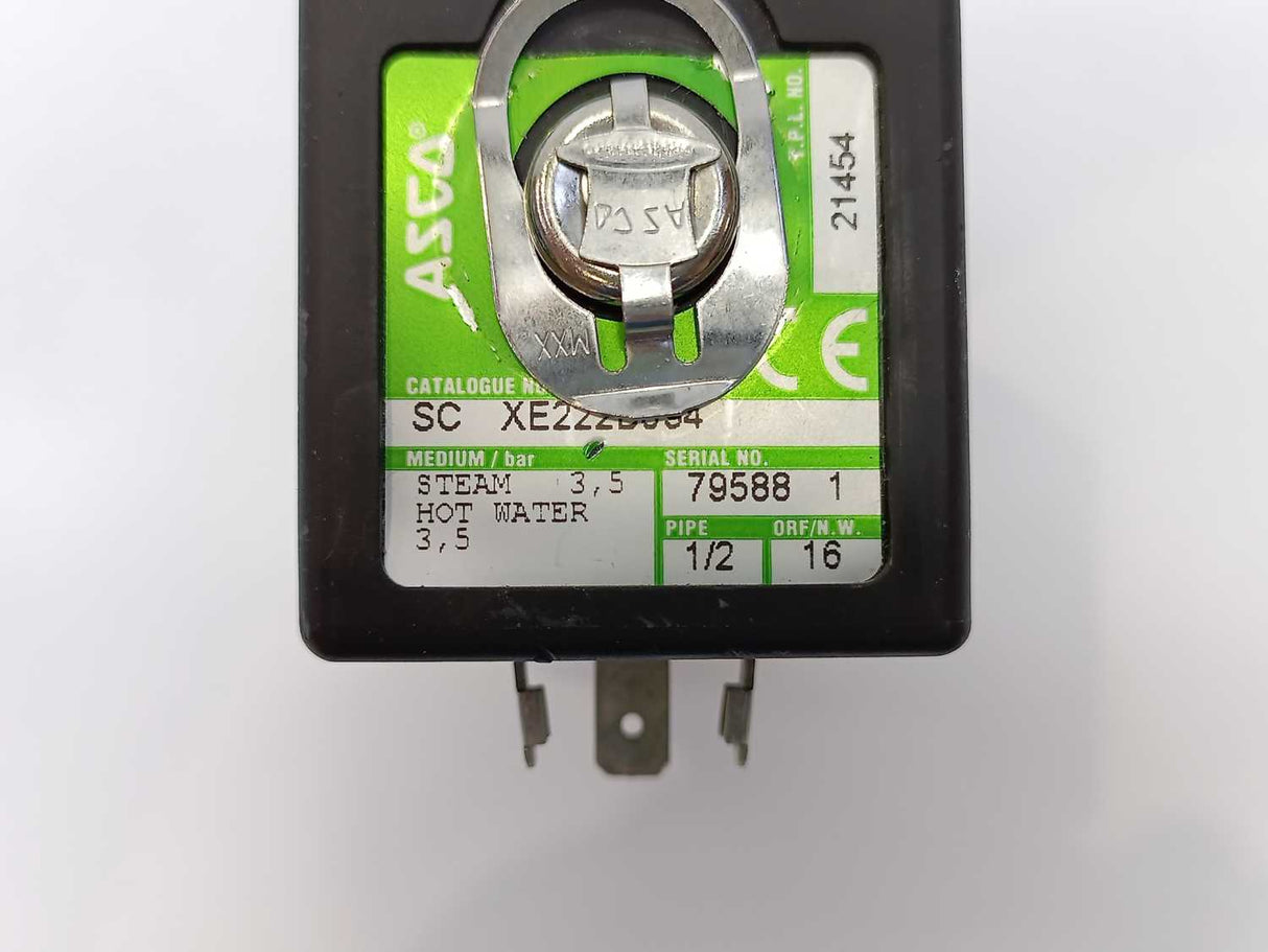 ASCO SCXE222B094 1/2" Solenoid Valve GETINGE Autoclave Spareparts