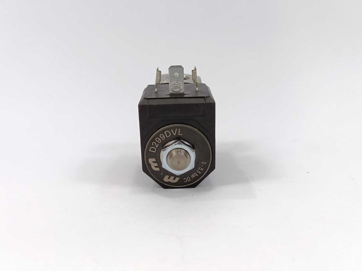 M&M D299DVL Solenoid Valve w/ 7250 24VDC Coil GETINGE Autoclave Spareparts
