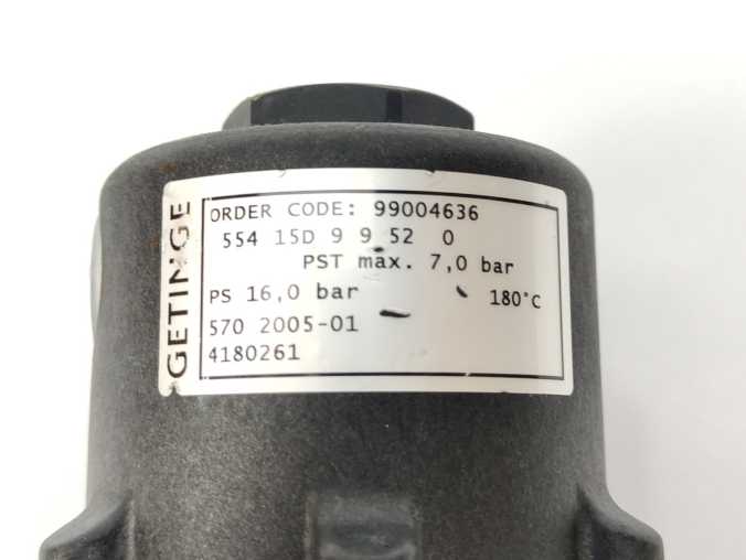 GETINGE 570200501 99004636 Valve Piston