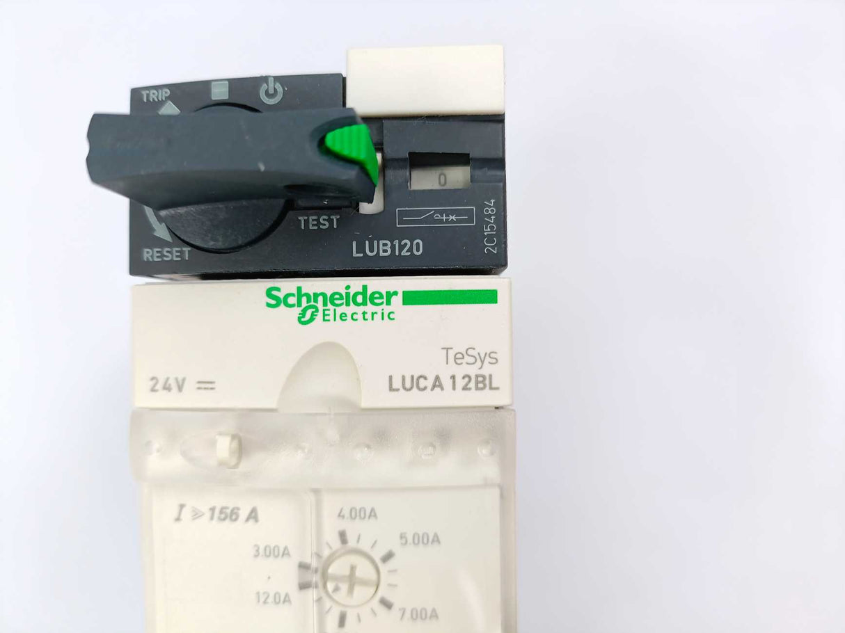 Schneider Electric LUCA12BL Standard Control Unit w/ LUB120, LU2MB0BL & LUA1C11