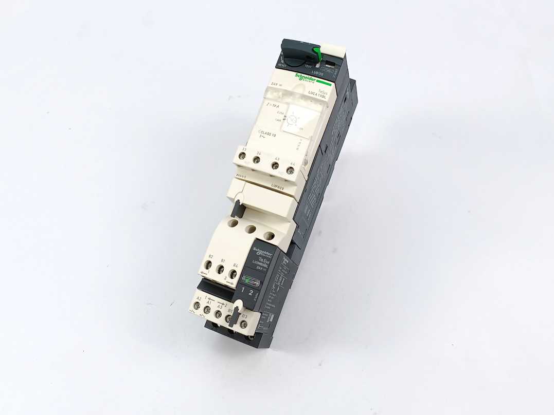 Schneider Electric LUCA1XBL Standard Control Unit w/ LUB120, LU2MB0BL & LUFN20