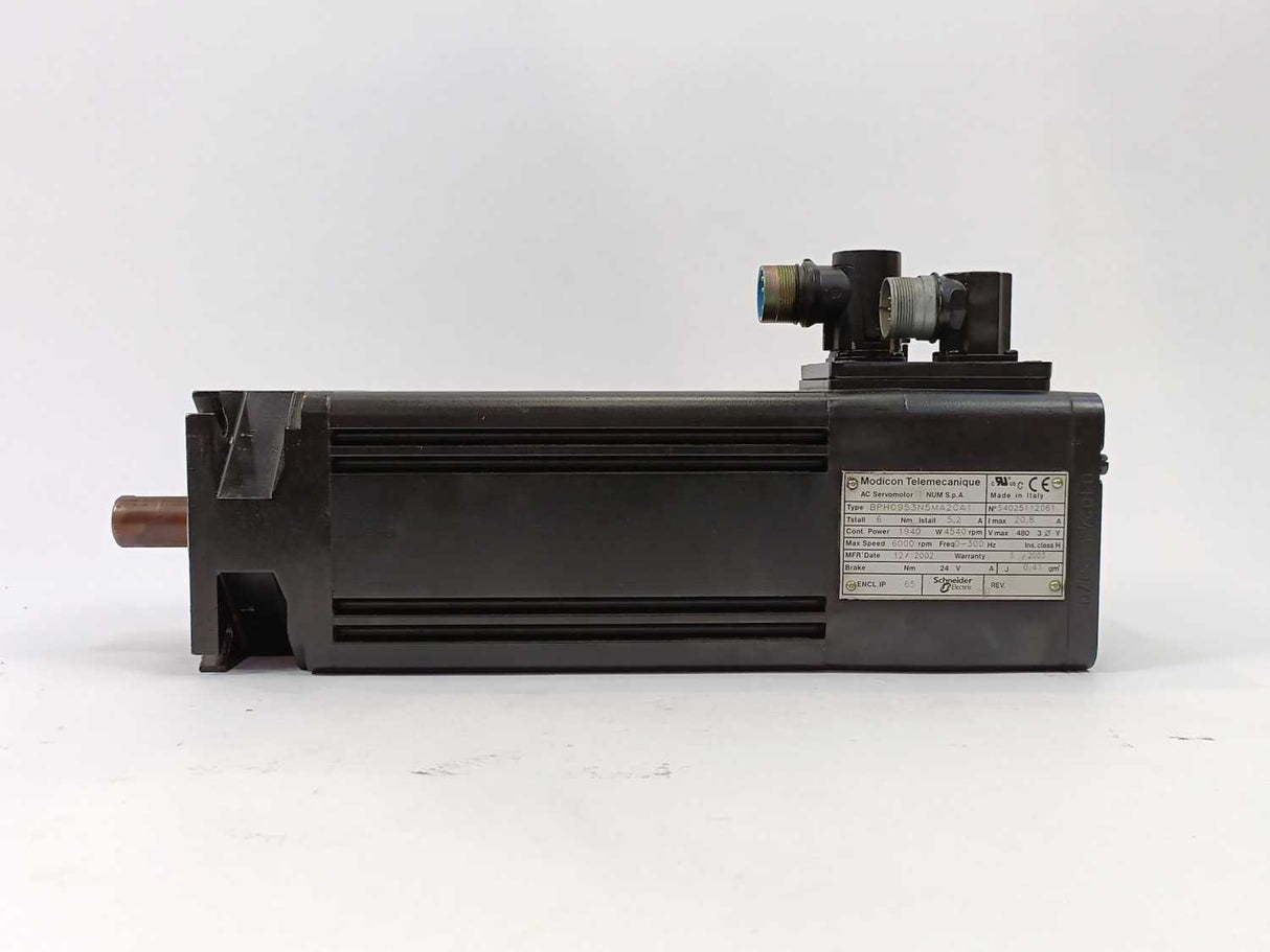 Schneider Electric BPH0953N5MA2CA1 Modicon Telemecantique AC Servomotor