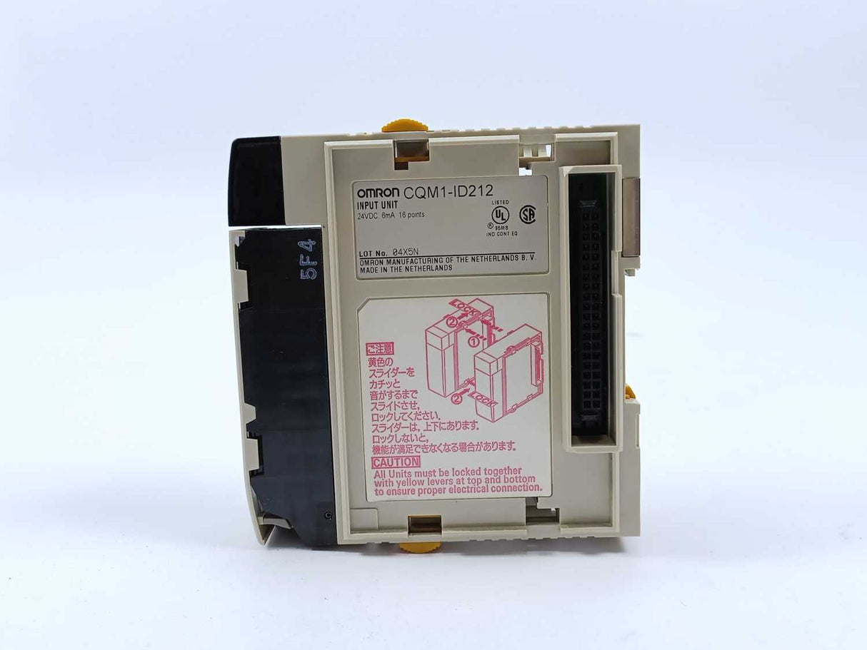 OMRON CQM1-ID212 24 VDC. Input Unit