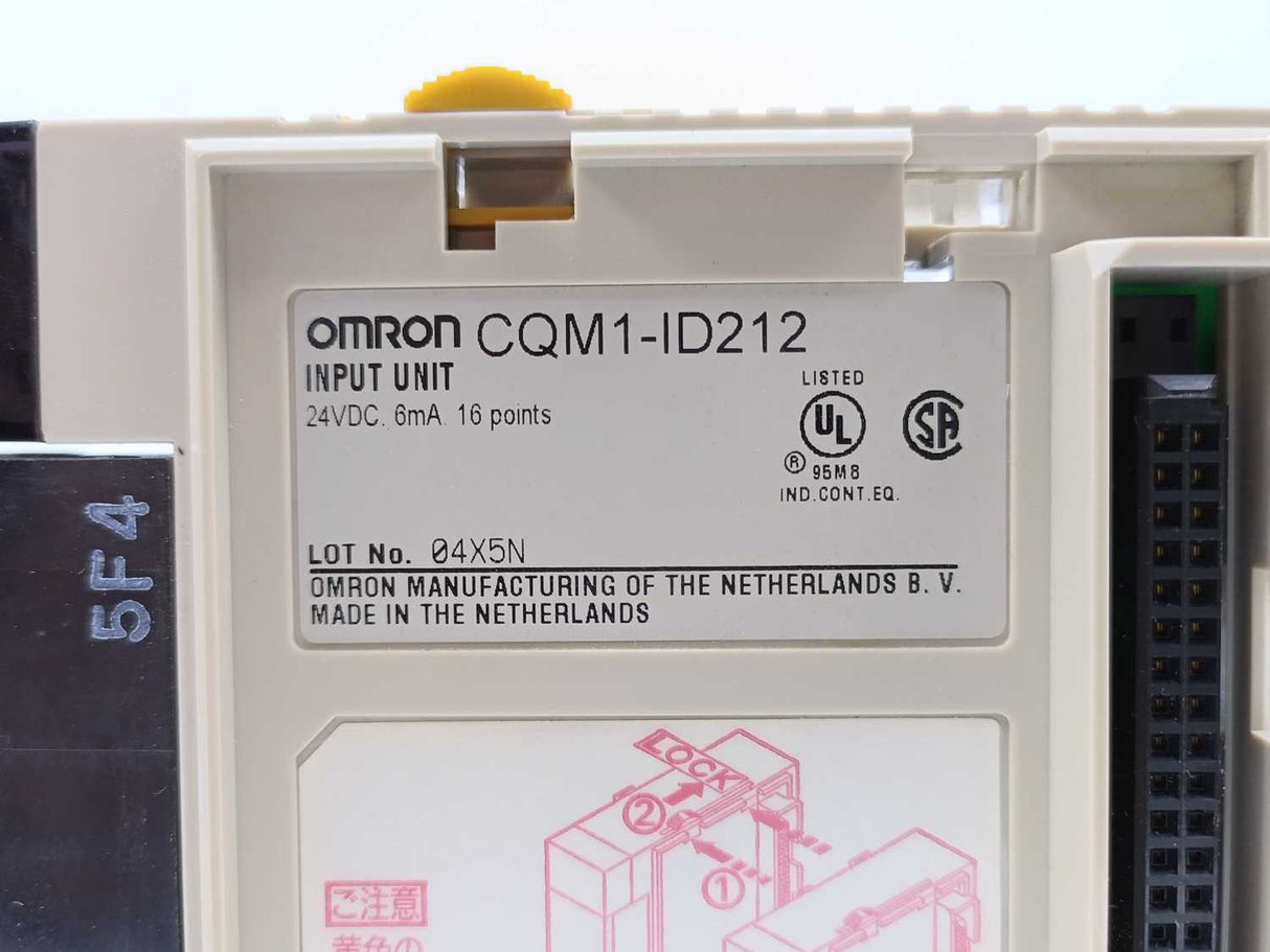 OMRON CQM1-ID212 24 VDC. Input Unit