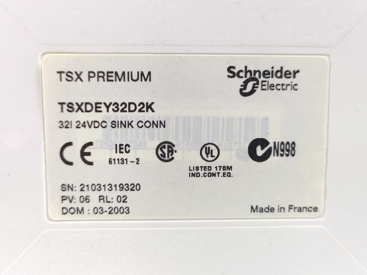 Schneider Electric TSXDEY32D2K TSX Premium