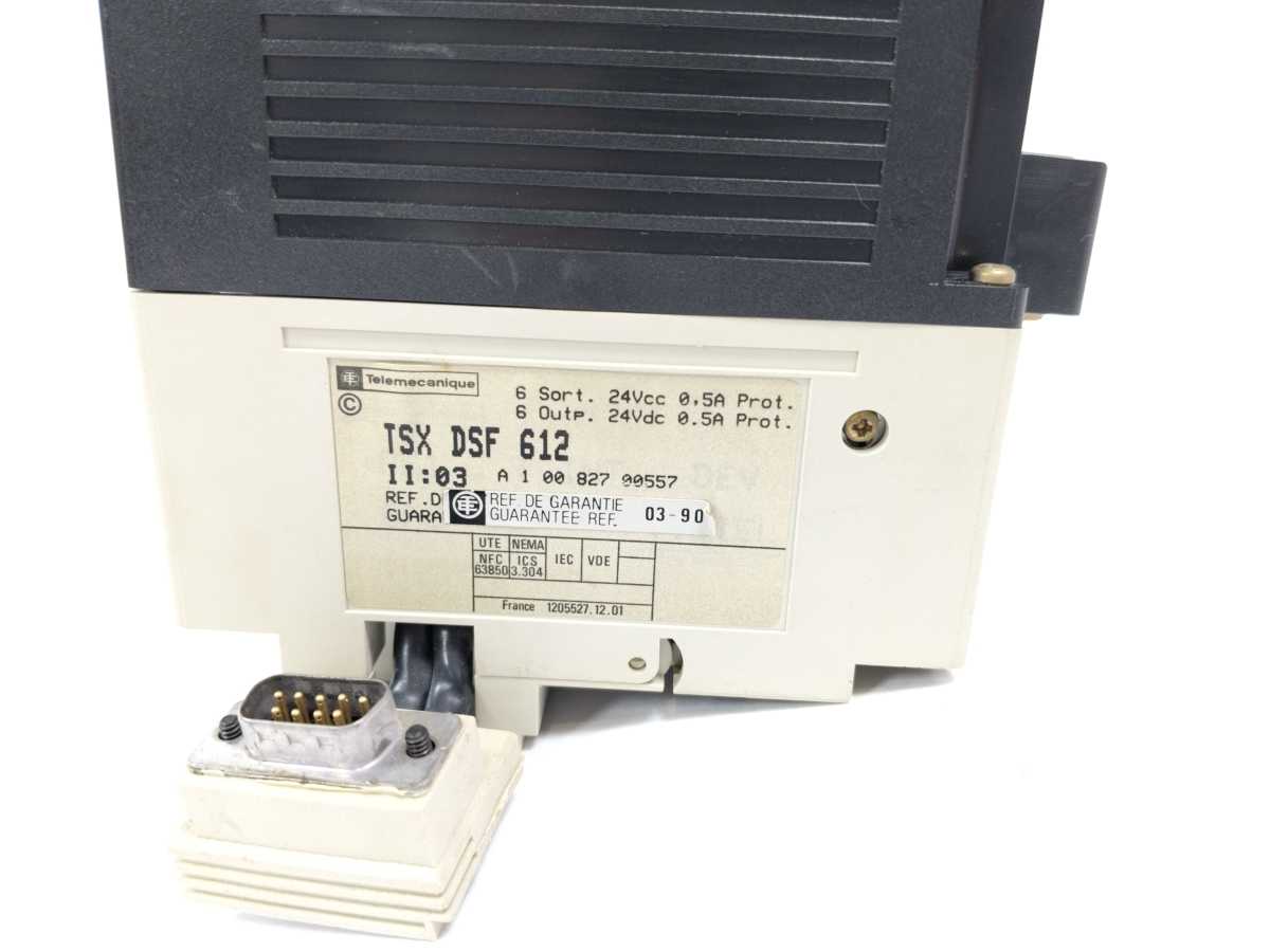 TELEMECANIQUE TSXDSF612 Output Module 24VDC