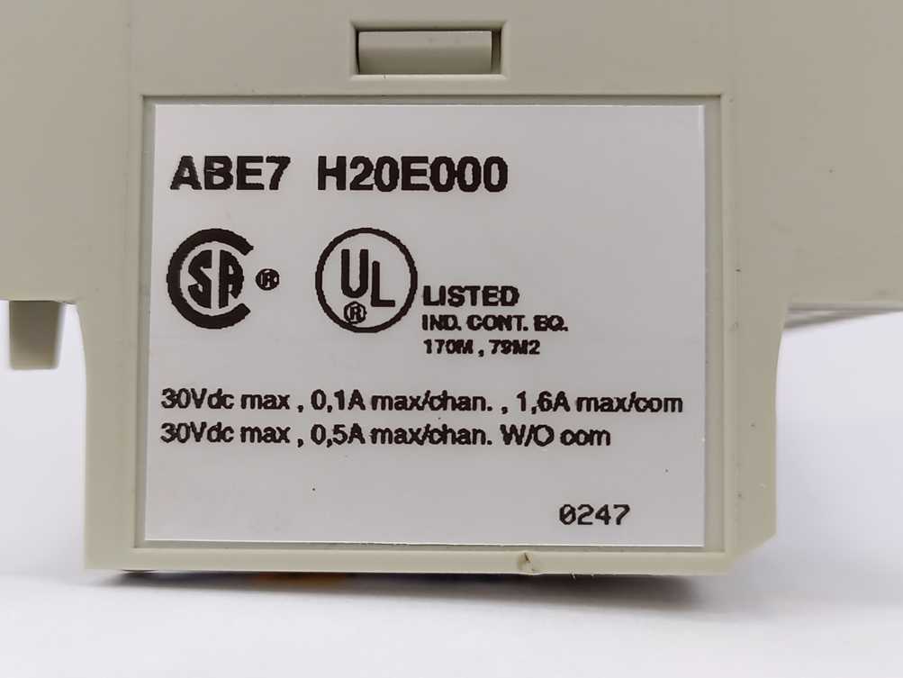 TELEMECANIQUE ABE7 H20E000 16 Digital I/0