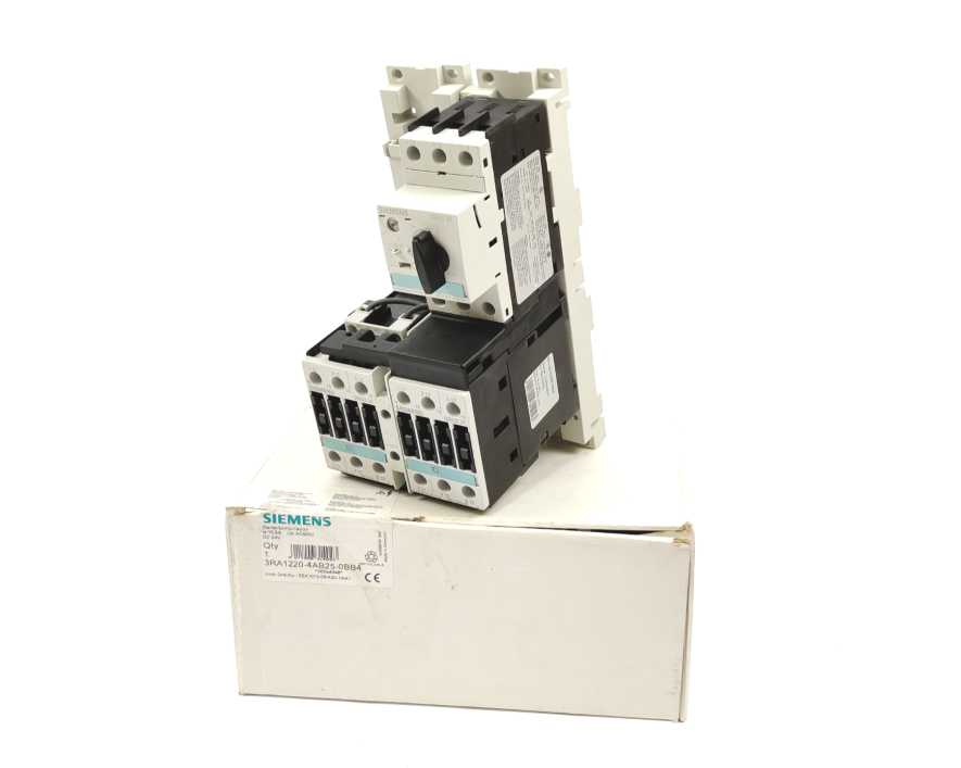 Siemens 3RA1220-4AB25-0BB4 Starter Combination for Reversing