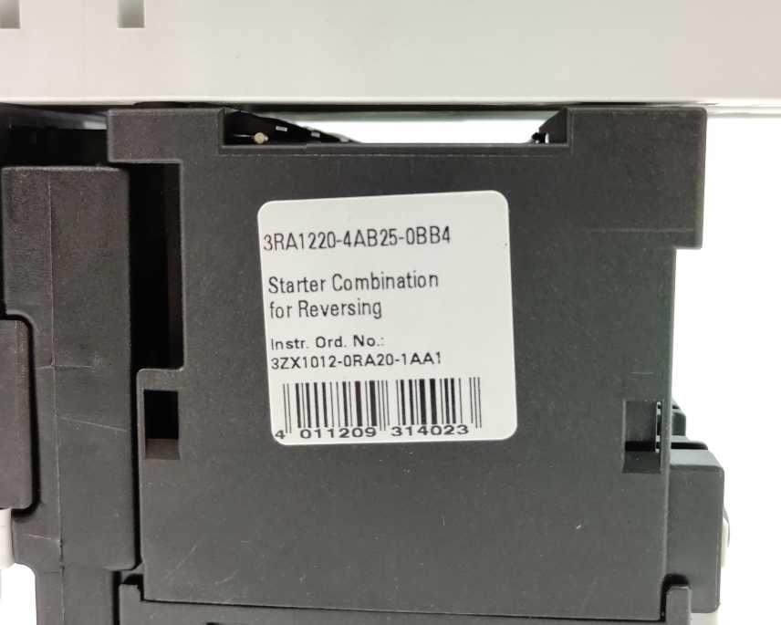 Siemens 3RA1220-4AB25-0BB4 Starter Combination for Reversing