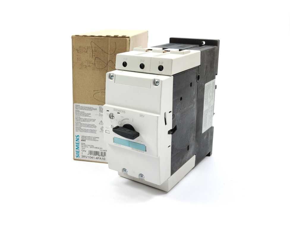 Siemens 3RV1042-4FA10 Circuit Breaker Size S3