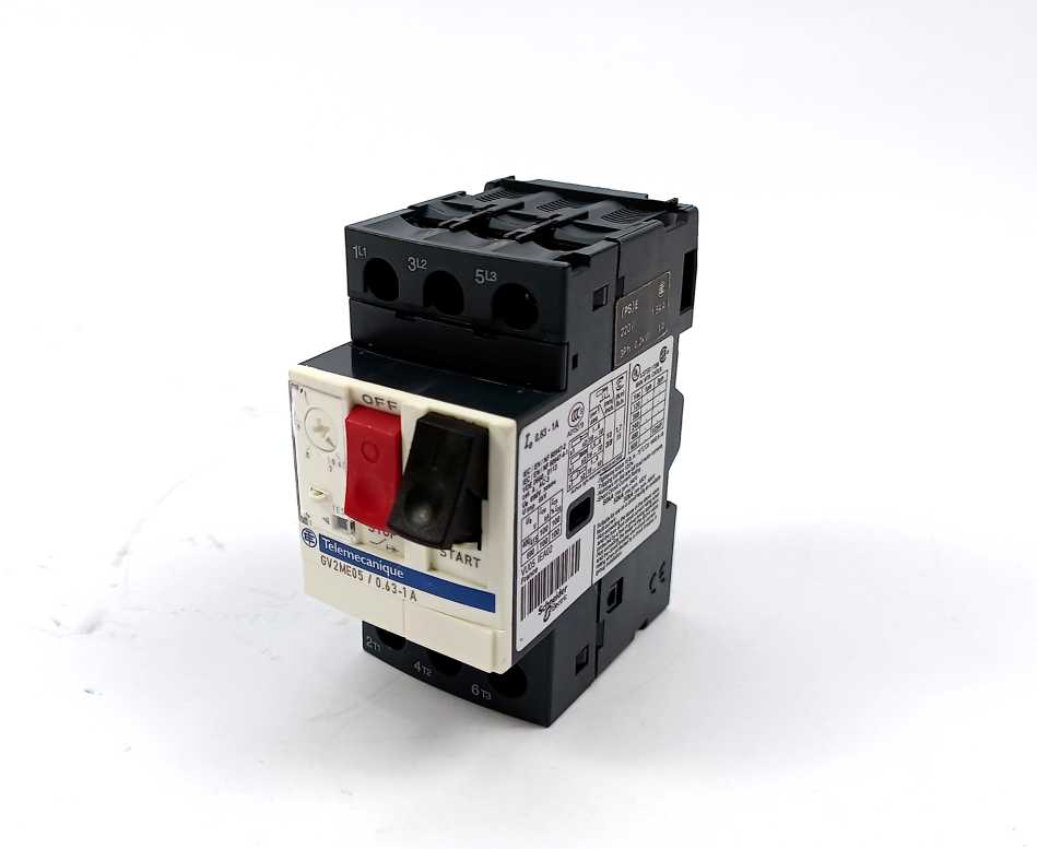 Schneider / Telemecanique GV2-ME05 Motor Circuit Breaker 0.63-1A 034303
