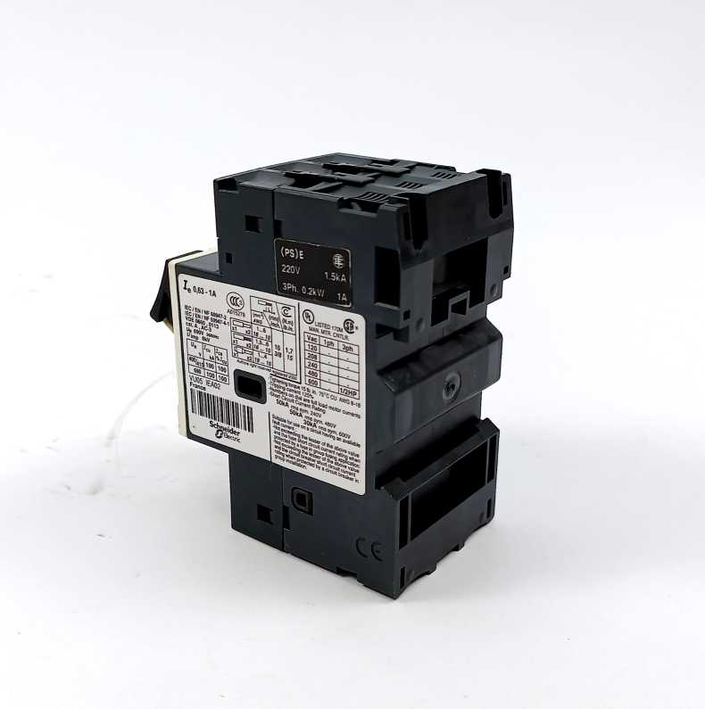 Schneider / Telemecanique GV2-ME05 Motor Circuit Breaker 0.63-1A 034303