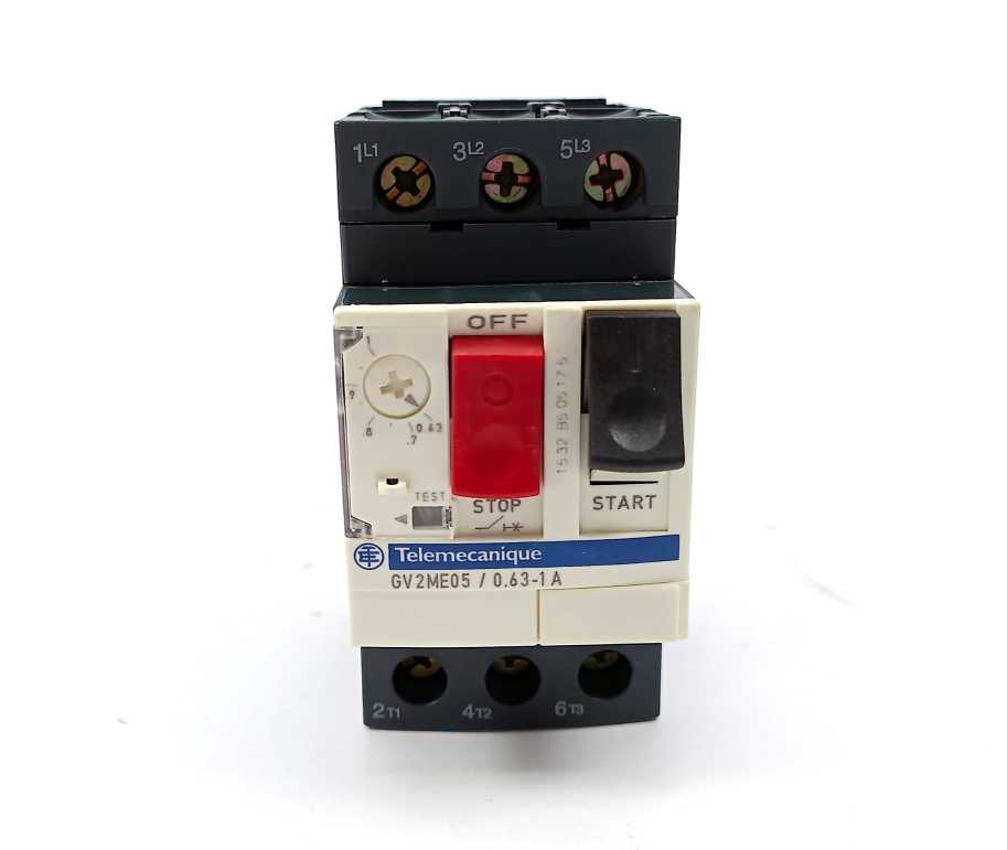 Schneider / Telemecanique GV2-ME05 Motor Circuit Breaker 0.63-1A 034303