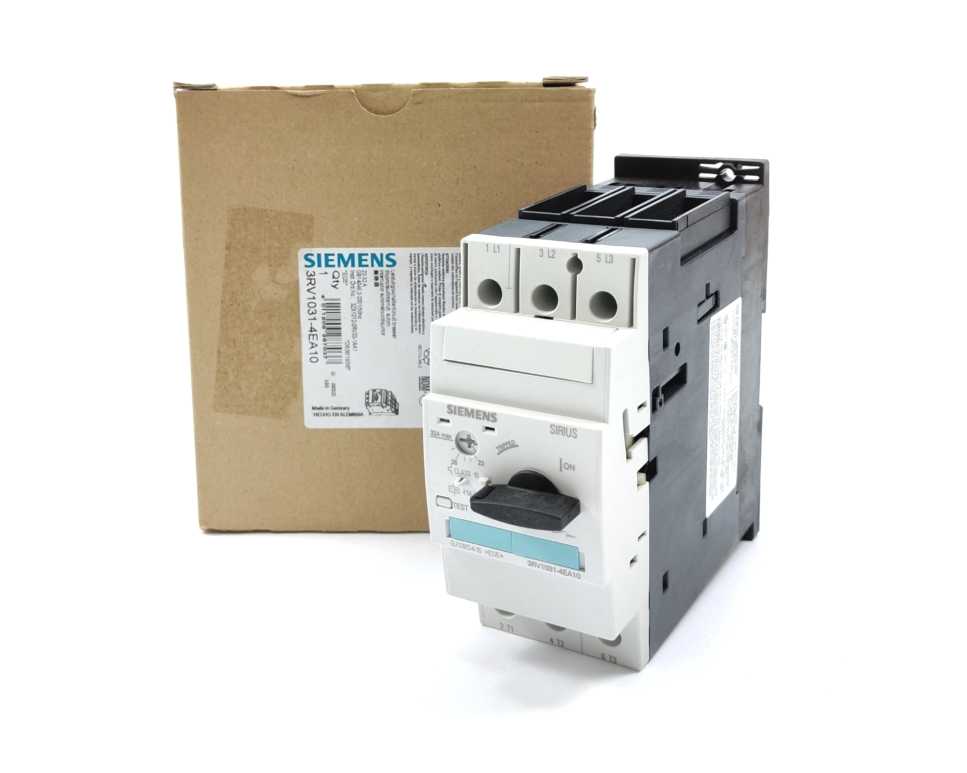 Siemens 3RV1031-4EA10 SIRUS Circuit Breaker
