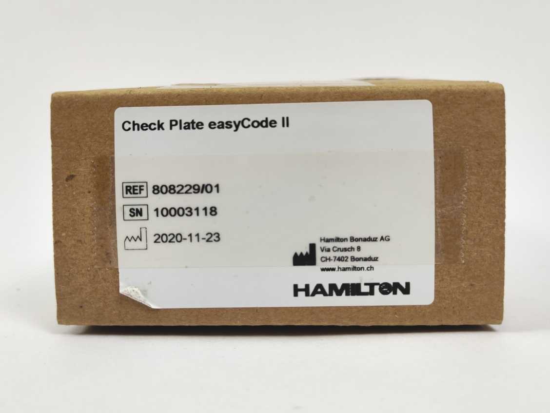 Hamilton 808229 Check Plate easyCodell
