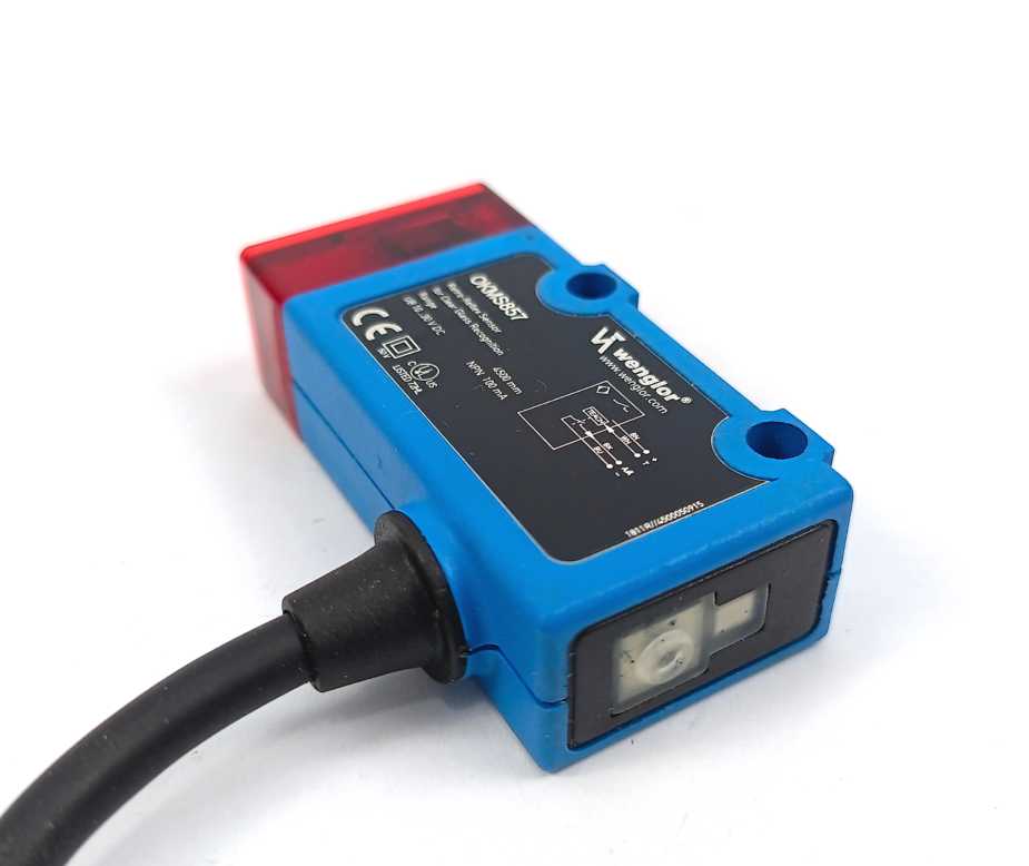 Wenglor OKMS857 Retro-Reflex Sensor for Transparent Objects
