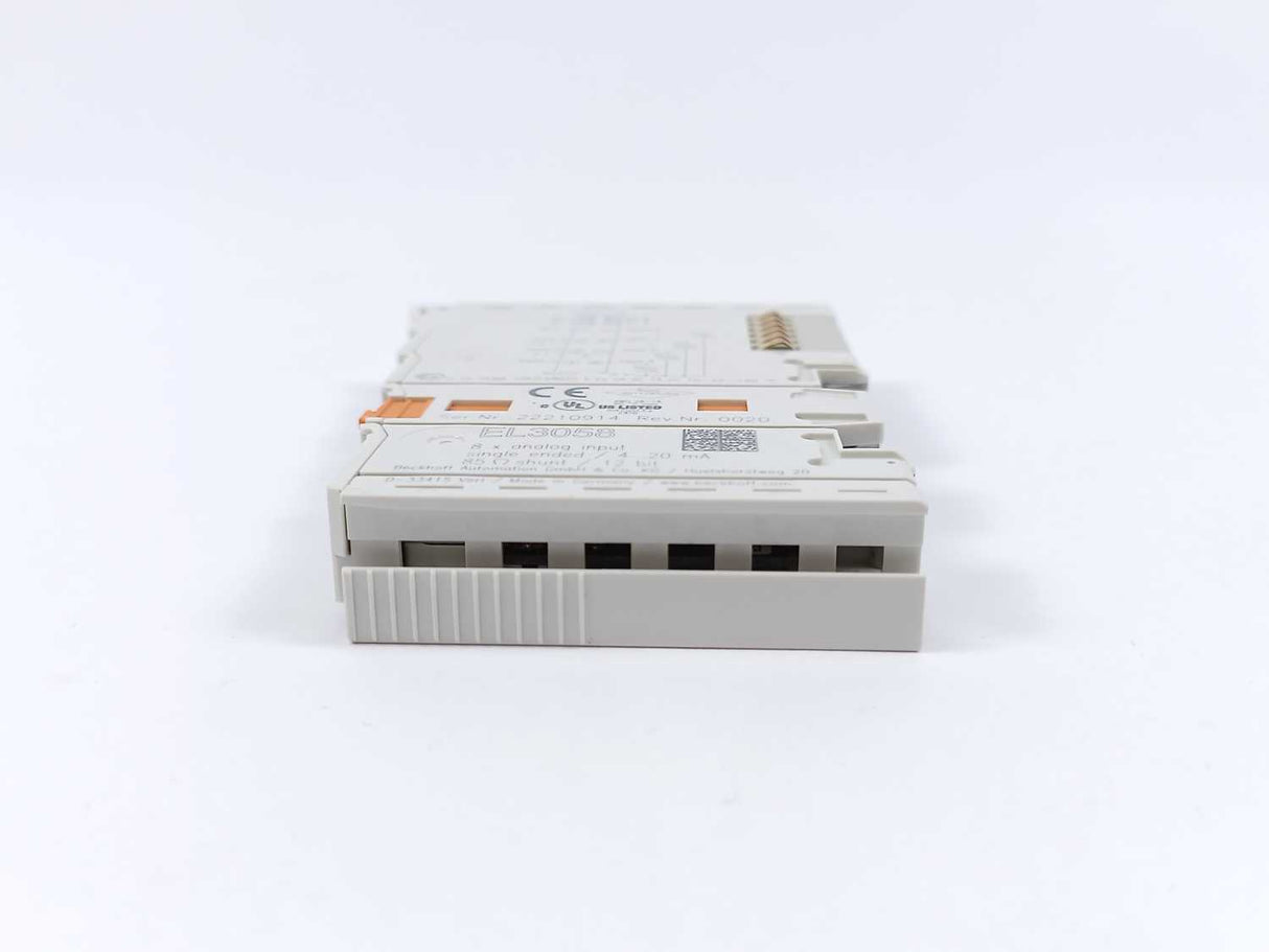 Beckhoff EL3058 8 x analog input single ended 4...20mA 85Ω shunt 12bit