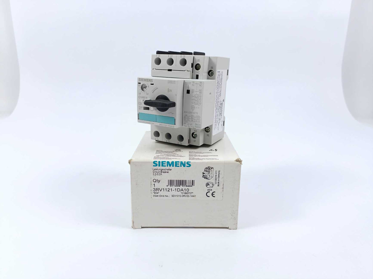 Siemens 3RV1121-1DA10 Circuit Breaker