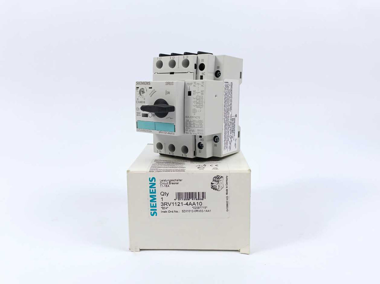 Siemens 3RV1121-4AA10 Circuit Breaker