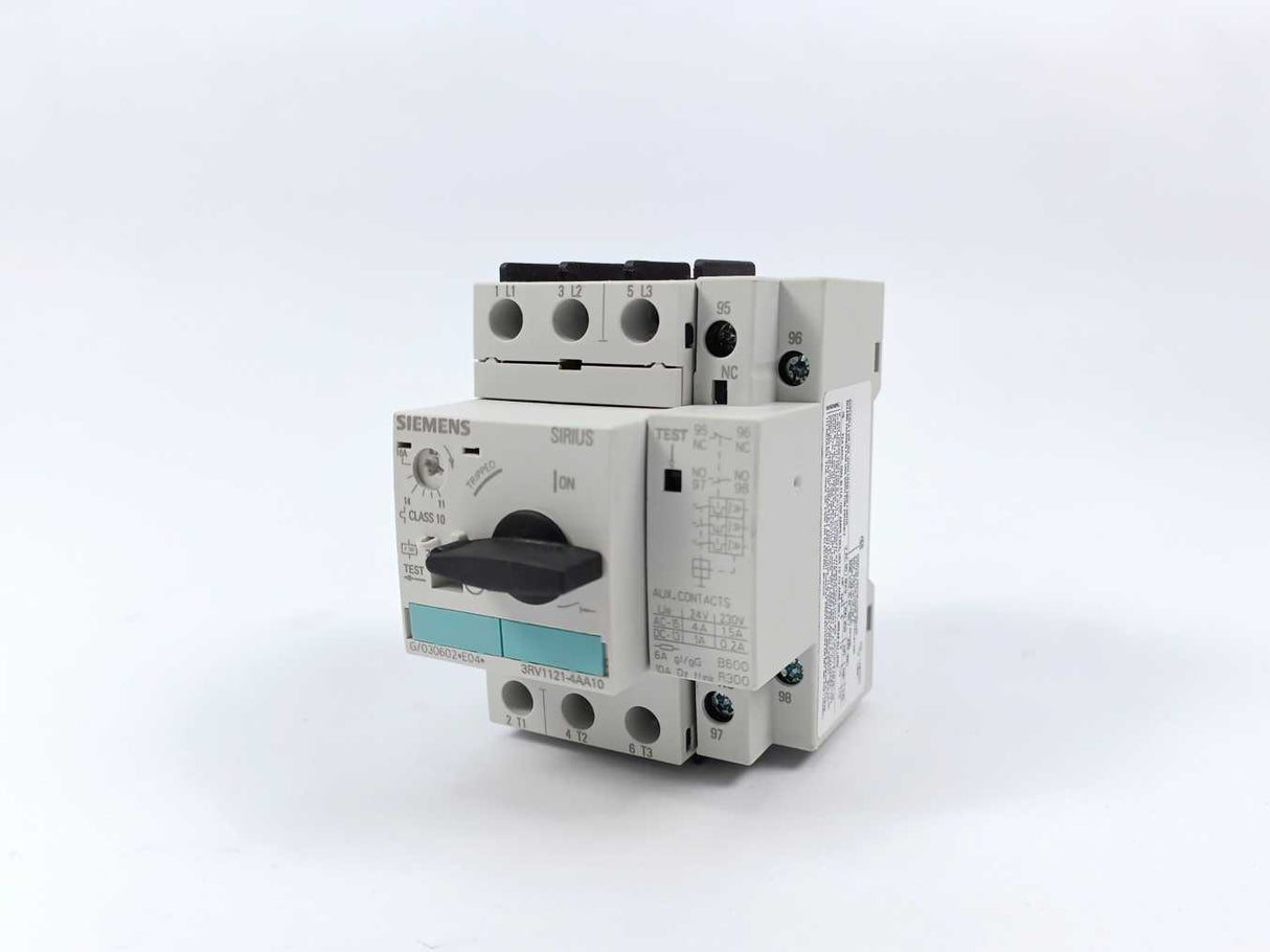 Siemens 3RV1121-4AA10 Circuit Breaker