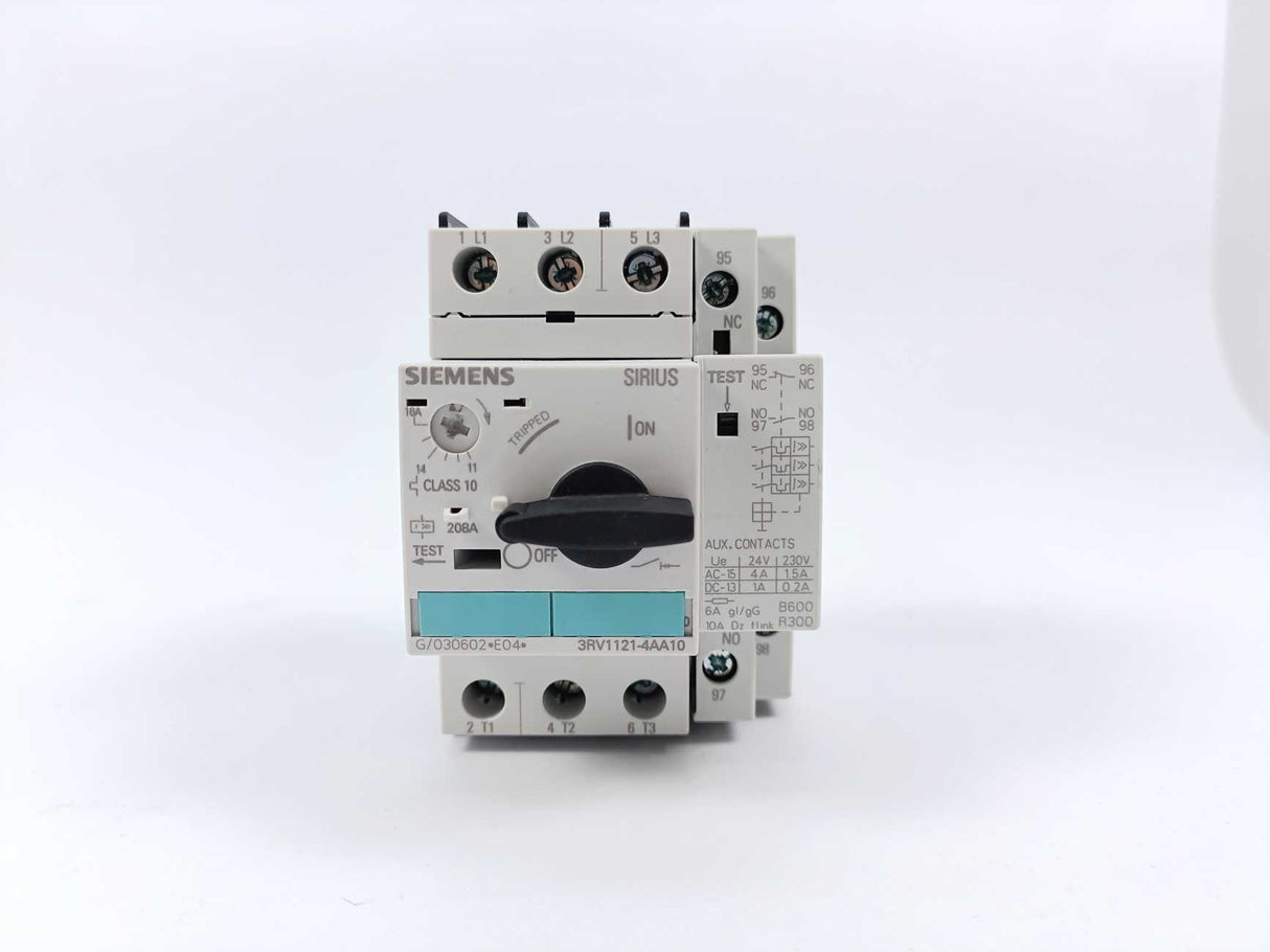 Siemens 3RV1121-4AA10 Circuit Breaker