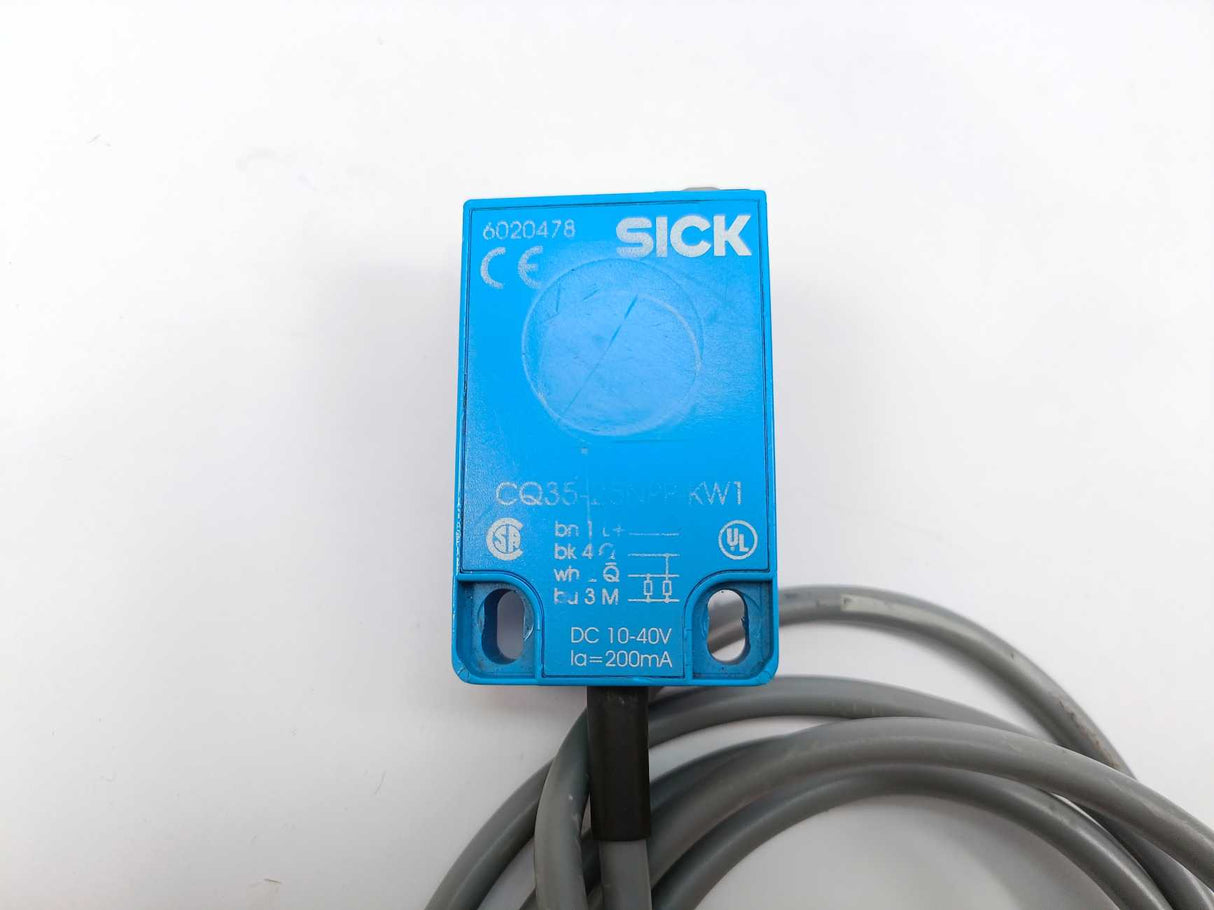 SICK 6020478 CQ35-25NPP-KW1 Capacity Proximity Sensor