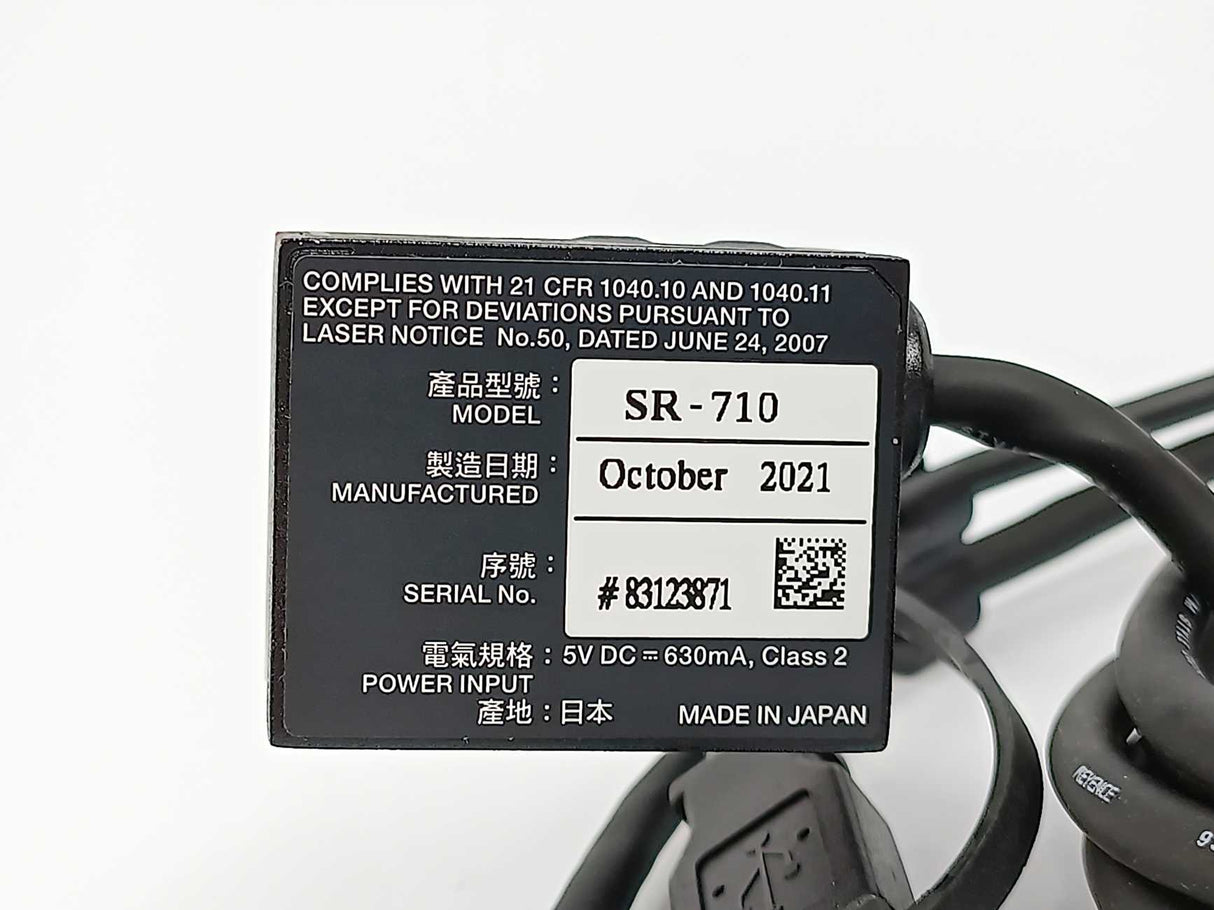 KEYENCE SR-710 Ultra Compact Fixed type Code Reader
