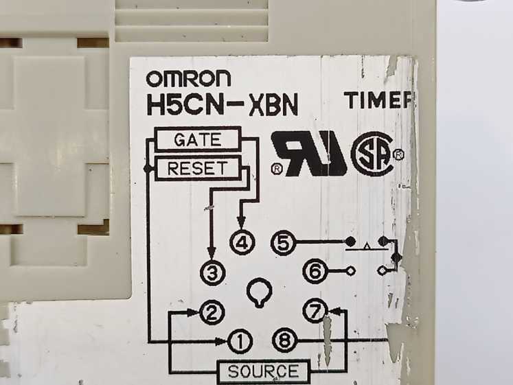 OMRON H5CN-XBN Timer Relay 100-240VAC