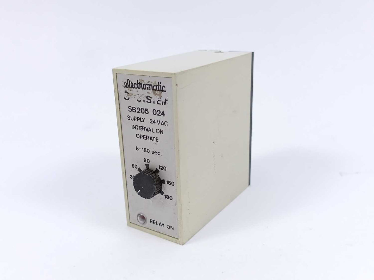 Electromatic SB 205 024 S-System Interval on Operate 8-180 sec.