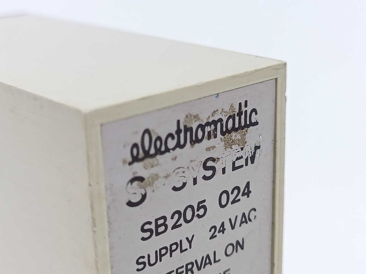 Electromatic SB 205 024 S-System Interval on Operate 8-180 sec.