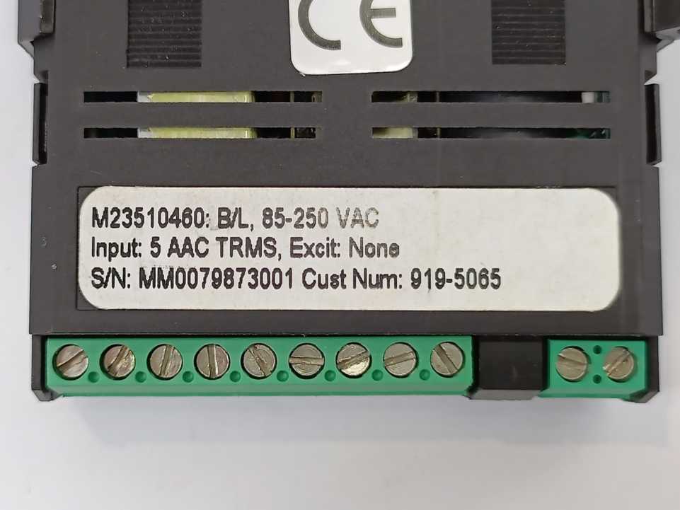 Simpson M23510460 Mini Digital Panel Meters 5 AAC TRMS