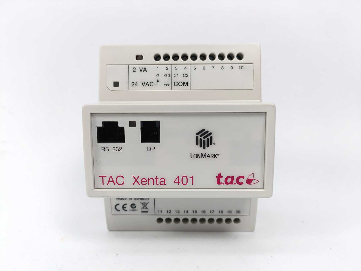 Schneider Electric 007301012 TAC Xenta 401