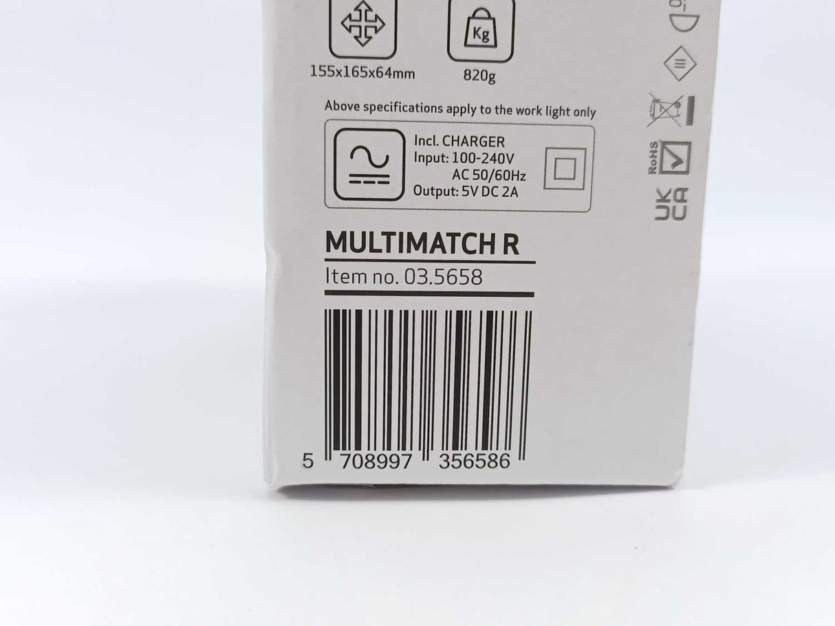 Scangrip 03.5658 MULTIMATCH R Handheld CRI w/ CCT Scan Function, demo model